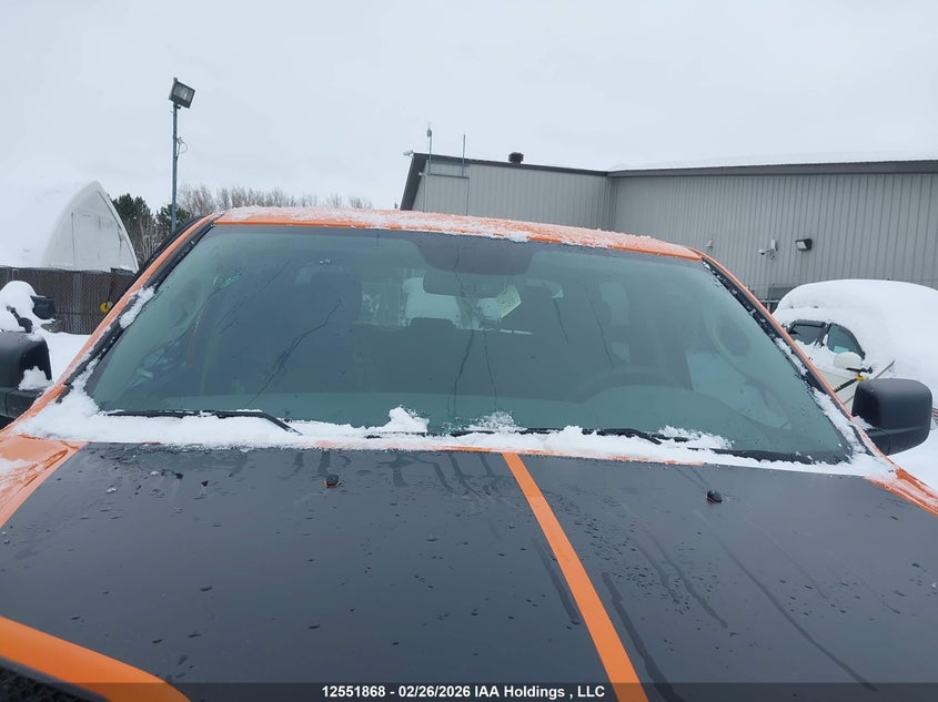 2019 Dodge Ram 1500 5.7 Orange Lot 111012551868 Vin 1C6RR7KT7KS611347