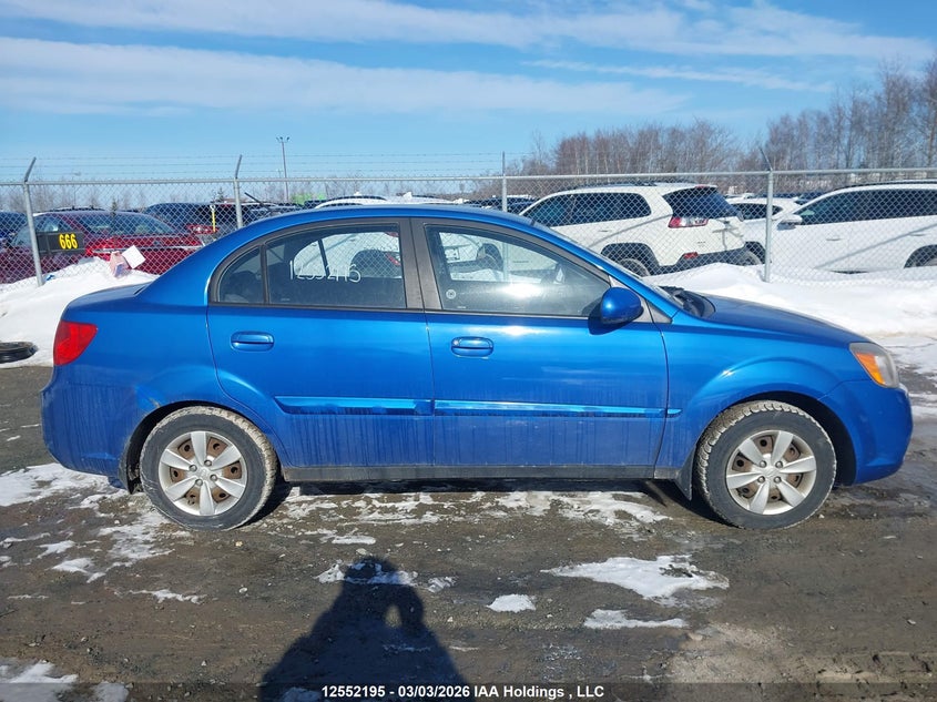 2011 Kia Rio Ex/Ex-Convenience VIN: KNADH4B33B6856334 Lot: 12552195