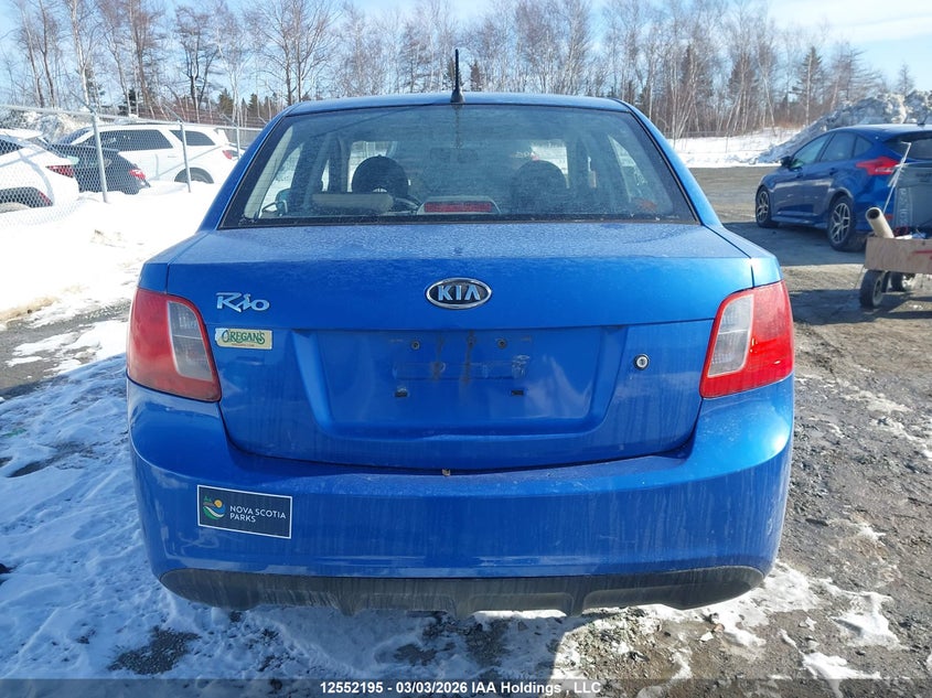 2011 Kia Rio Ex/Ex-Convenience VIN: KNADH4B33B6856334 Lot: 12552195