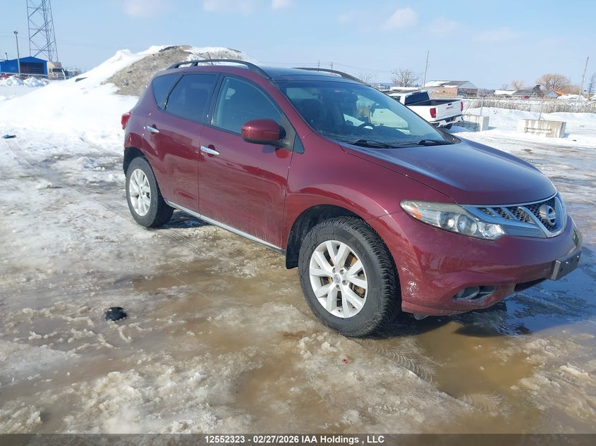JN8AZ1MWXCW206785 2012 Nissan Murano S/Sl/Le auction photo 1