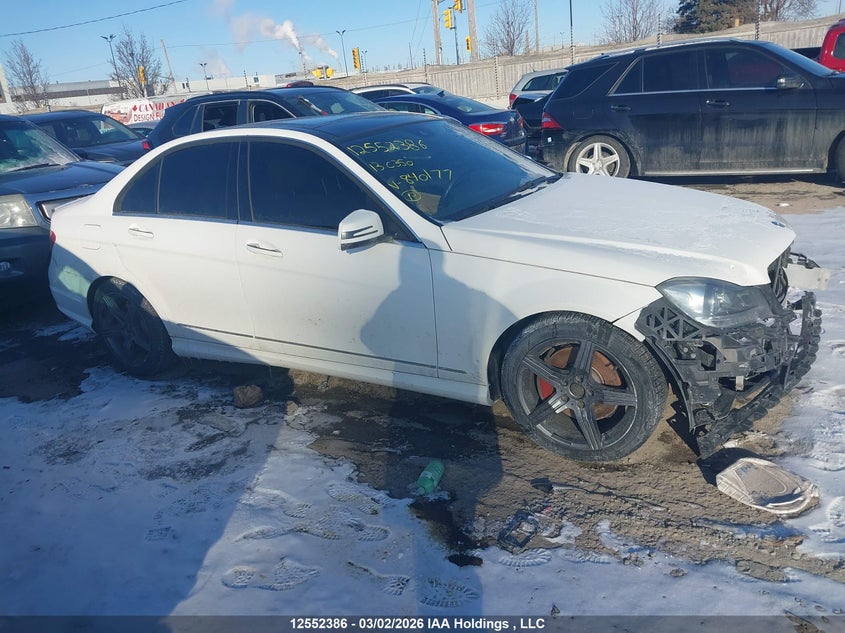 2013 Mercedes-Benz C 350 4Matic VIN: WDDGF8JB5DA840177 Lot: 12552386