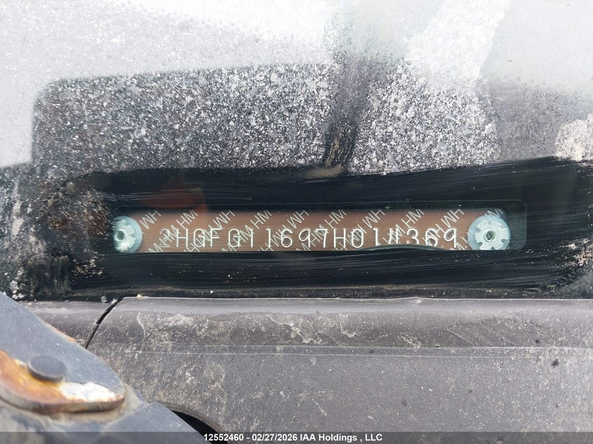 2007 Honda Civic Lx VIN: 2HGFG11697H014369 Lot: 12552460