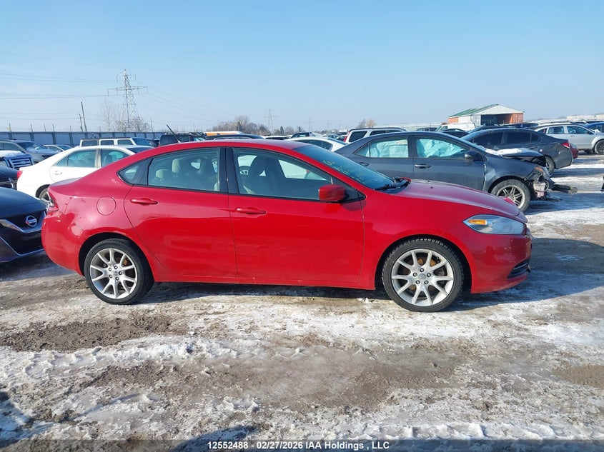 2013 Dodge Dart Sxt VIN: 1C3CDFBA9DD220864 Lot: 12552488