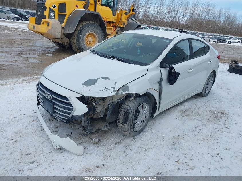 Vin: 5npd74lf4hh159784, lot: 2945041, hyundai elantra le 20172