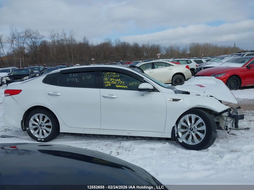 2018 Kia Optima Ex/Ex Tech VIN: 5XXGU4L35JG266775 Lot: 12552658
