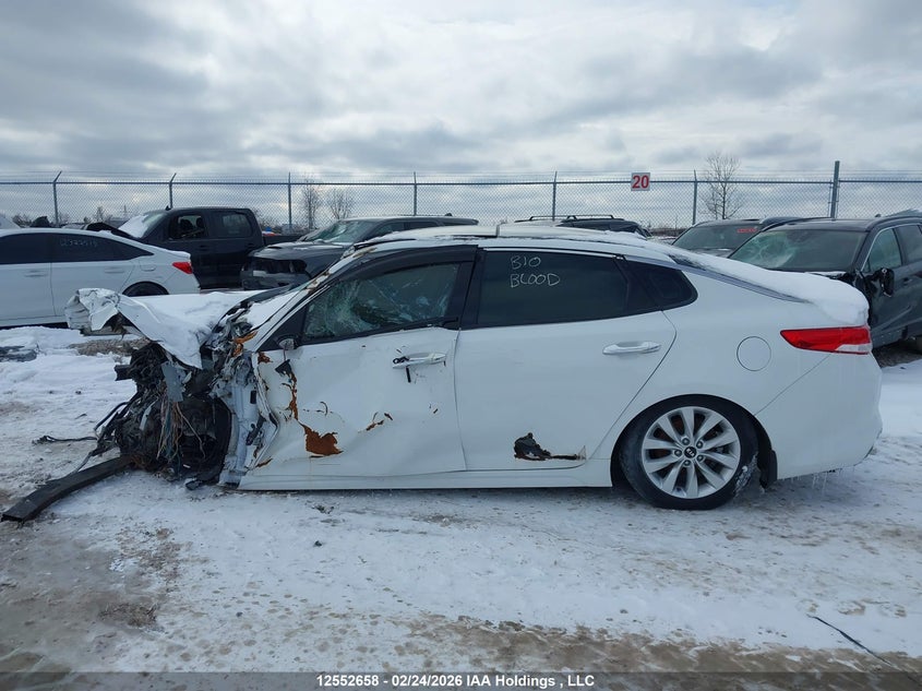 2018 Kia Optima Ex/Ex Tech VIN: 5XXGU4L35JG266775 Lot: 12552658