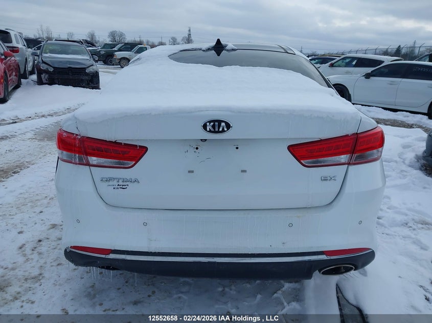 2018 Kia Optima Ex/Ex Tech VIN: 5XXGU4L35JG266775 Lot: 12552658