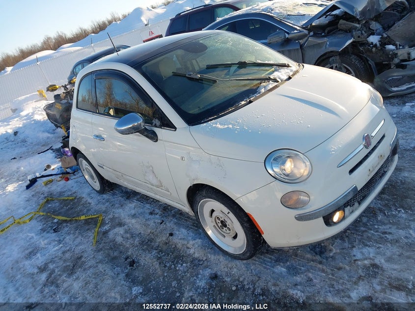 3C3CFFCR7ET269359 2014 Fiat 500 Lounge auction photo 1
