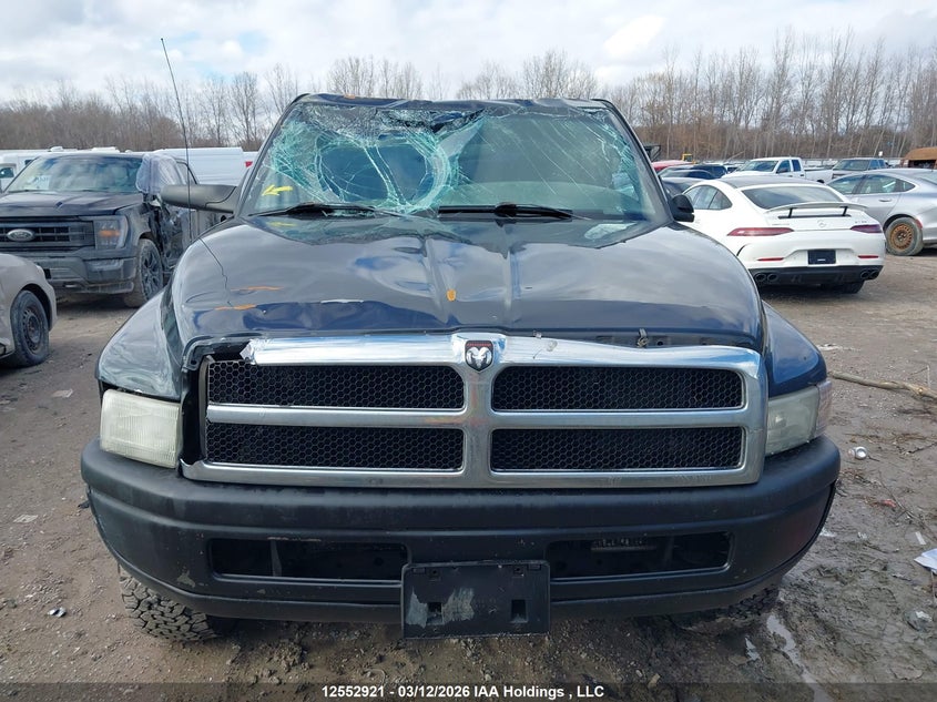 1999 Dodge Ram 2500 St VIN: 1B7KF2364XJ580389 Lot: 12552921