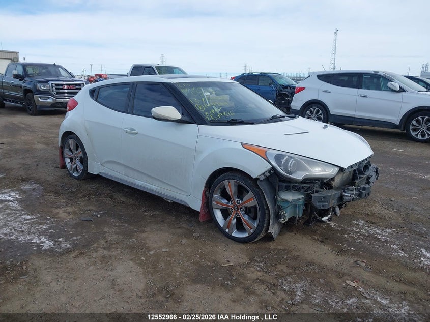 KMHTC6AE6DU144969 2013 Hyundai Veloster Turbo auction photo 1