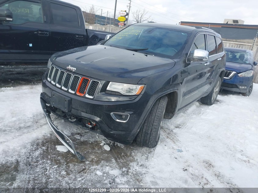 2014 Jeep Grand Cherokee Overland, Front, IAAI, VIN 1C4RJFCG9EC418871 — photo 2