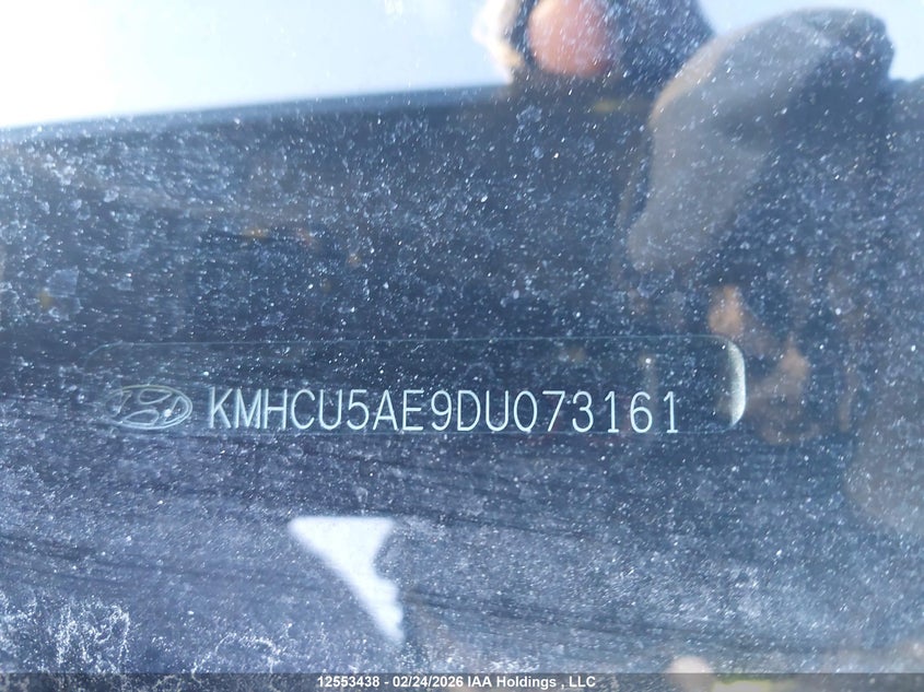 2013 Hyundai Accent Gls/Se VIN: KMHCU5AE9DU073161 Lot: 12553438