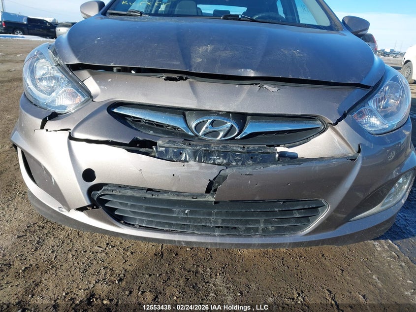 2013 Hyundai Accent Gls/Se VIN: KMHCU5AE9DU073161 Lot: 12553438