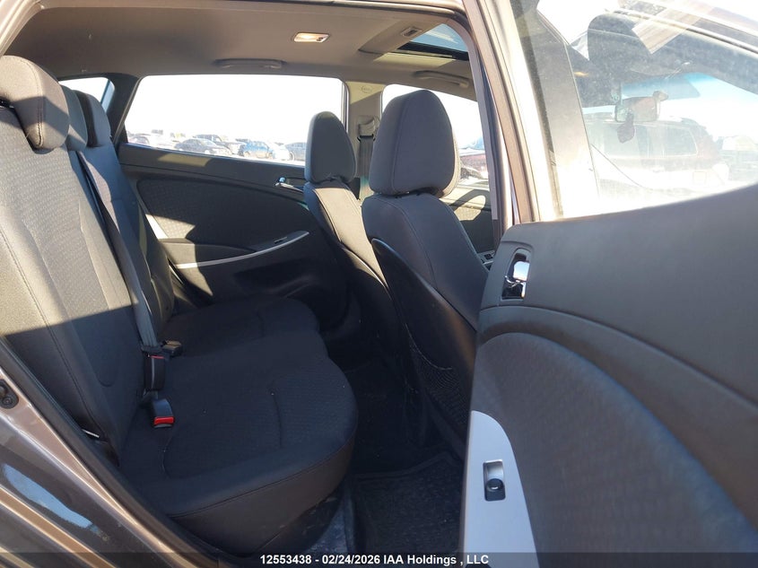 2013 Hyundai Accent Gls/Se VIN: KMHCU5AE9DU073161 Lot: 12553438