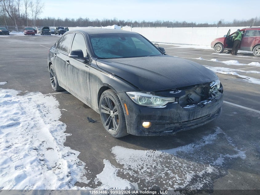 2017 BMW 320 Xi, Удар спереду, IAAI, VIN WBA8A3C52HK691991