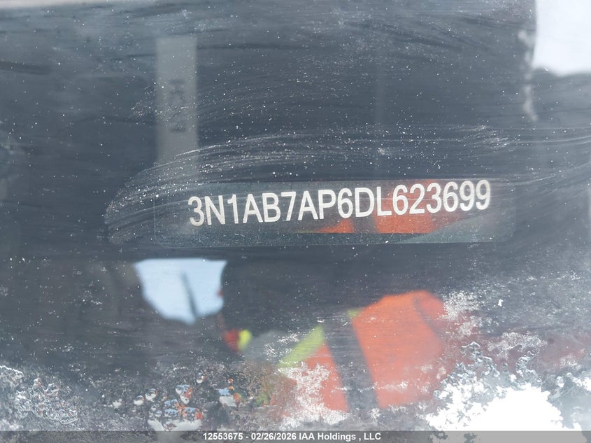 2013 Nissan Sentra VIN: 3N1AB7AP6DL623699 Lot: 12553675