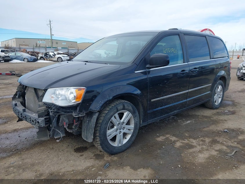 2016 Dodge Grand caravan 3.6 Crew Black Lot 111012553720 Vin 2C4RDGDG0GR248597