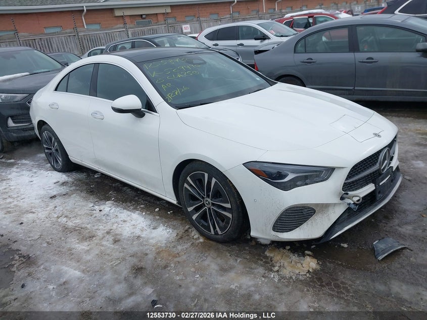 W1K5J4HB7SN529490 2025 Mercedes-Benz Cla 250 4Matic auction photo 1