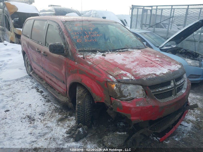 2C4RDGBG3FR559894 2015 Dodge Grand Caravan Se auction photo 1