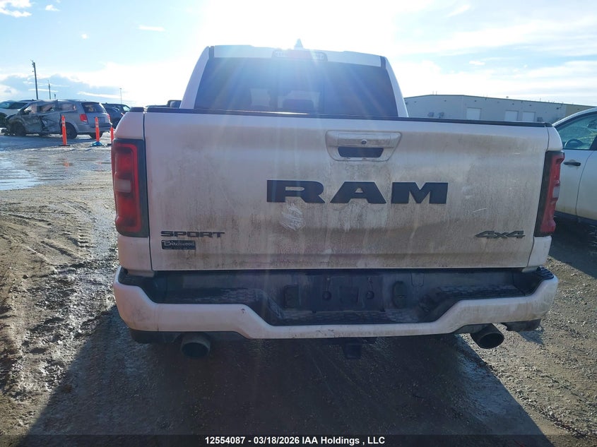 2025 Ram 1500 Sport VIN: 1C6SRFVP8SN665698 Lot: 12554087