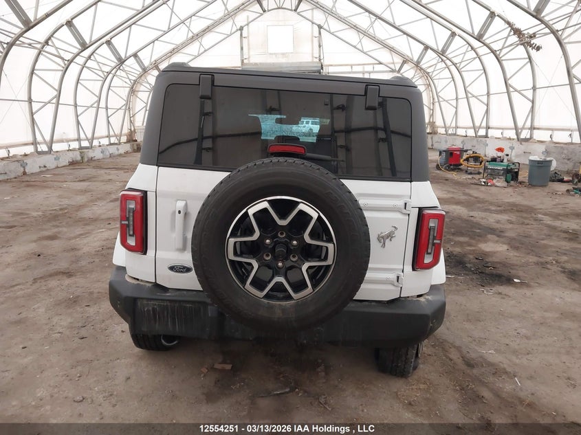 2025 Ford Bronco Outer Banks VIN: 1FMDE8BH2SLA82895 Lot: 12554251
