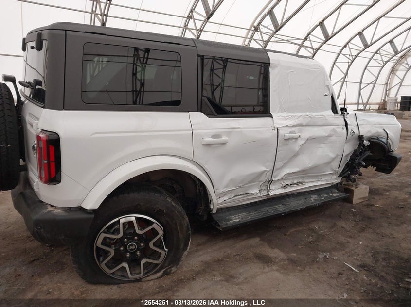 2025 Ford Bronco Outer Banks VIN: 1FMDE8BH2SLA82895 Lot: 12554251