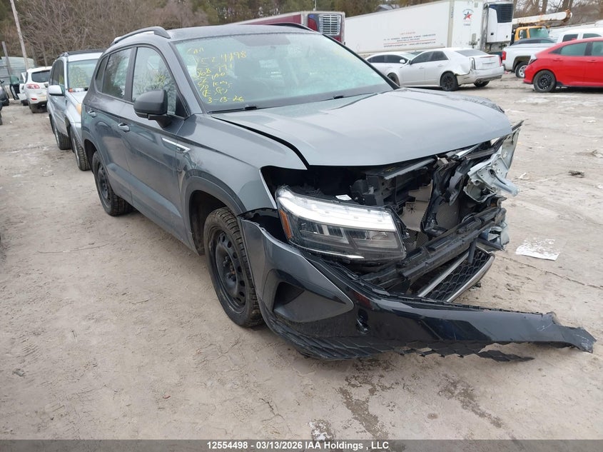 3VVAX7B20NM068991 2022 Volkswagen Taos Trendline auction photo 1