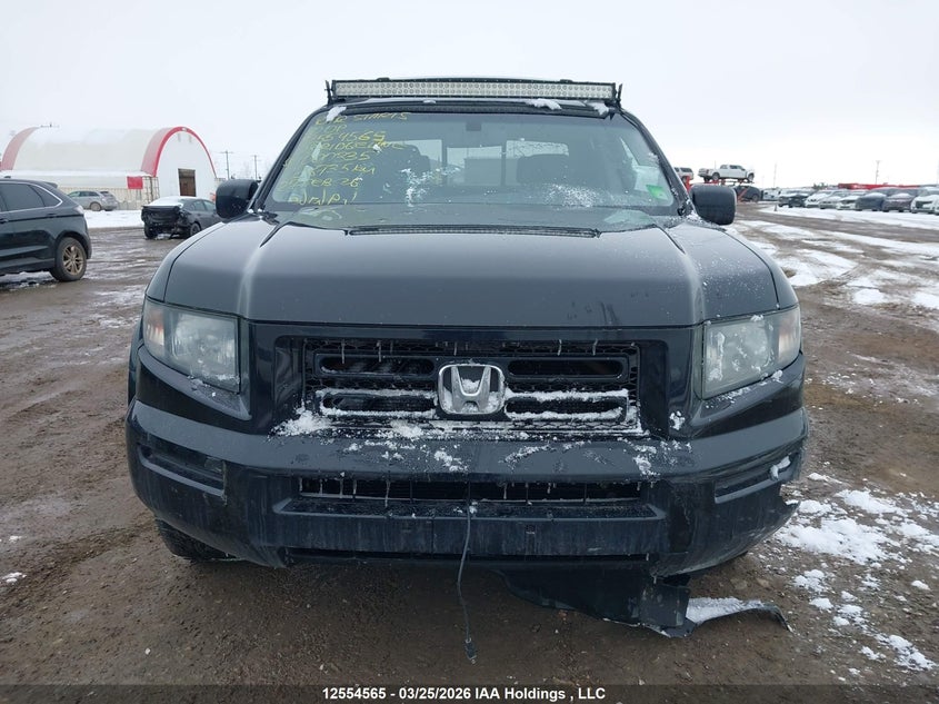 2008 Honda Ridgeline Ex-L VIN: 2HJYK16568H000335 Lot: 12554565