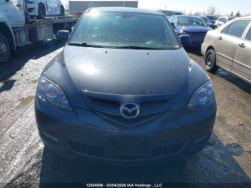 2008 Mazda Mazda3 Gs/Gt VIN: JM1BK343X81857487 Lot: 12554586
