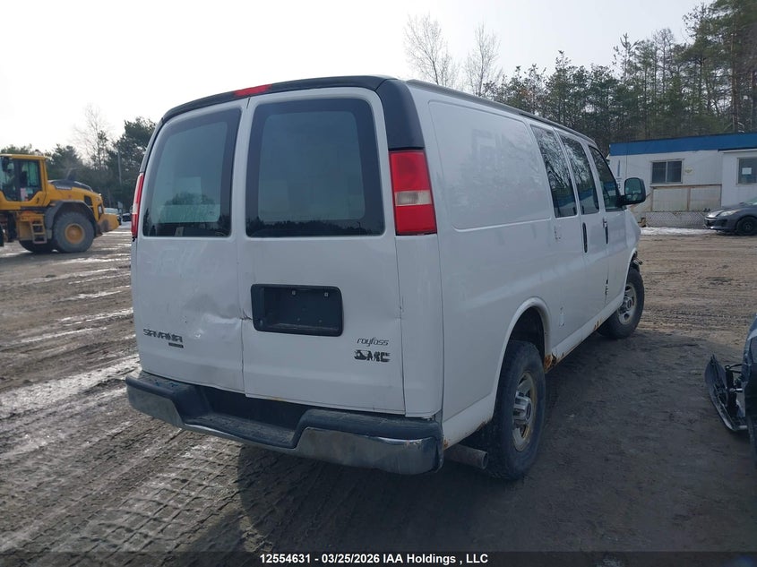 2013 Gmc Savana 4.8 G2500 White Lot 111012554631 Vin 1GTW7FBAXD1149952