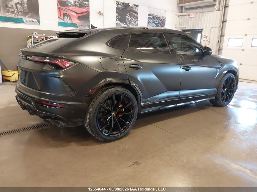 2019 Lamborghini Urus 4.0 black Lot 111012554644 Vin ZPBCA1ZL2KLA04428