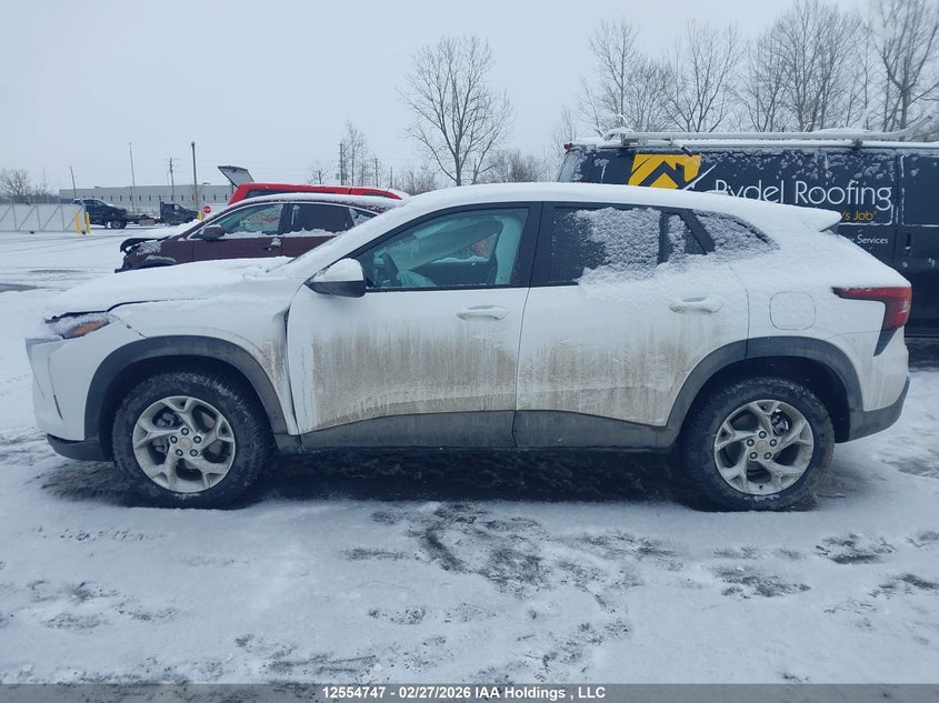 2025 Chevrolet Trax Ls VIN: KL77LFE21SC333888 Lot: 12554747