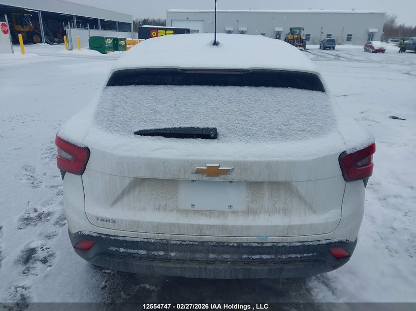 2025 Chevrolet Trax Ls VIN: KL77LFE21SC333888 Lot: 12554747