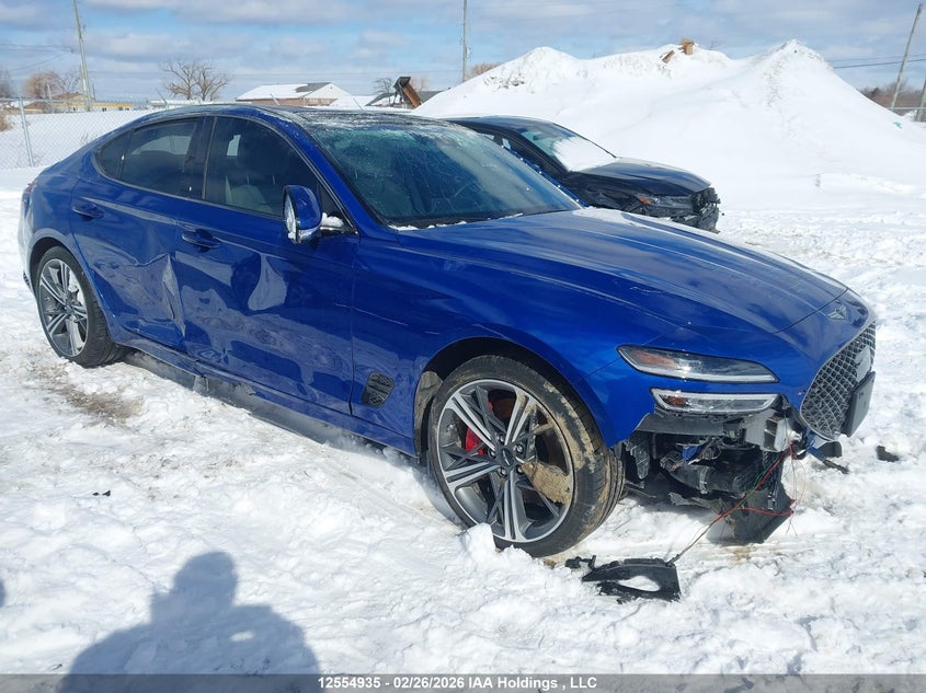 KMTG54SE7SU149146 2025 Genesis G70 Sport Advanced/Sport Prestige auction photo 1
