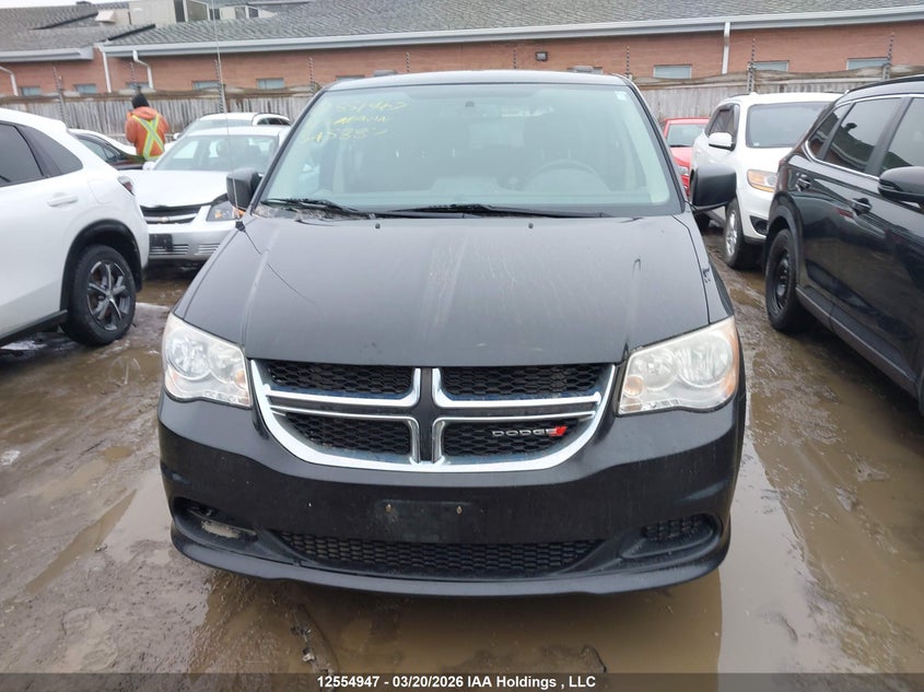 2014 Dodge Grand Caravan Se VIN: 2C4RDGBG1ER345887 Lot: 12554947
