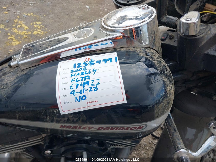 2006 Harley-Davidson Fltri VIN: 5HD1FSW156Y674922 Lot: 12554991