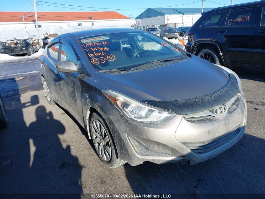 Vin: 5npdh4aexfh593616, lot: 2947689, hyundai elantra 2015 img_1