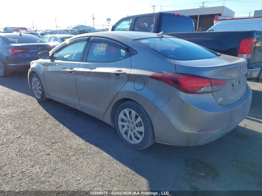 Vin: 5npdh4aexfh593616, lot: 2947689, hyundai elantra 20153