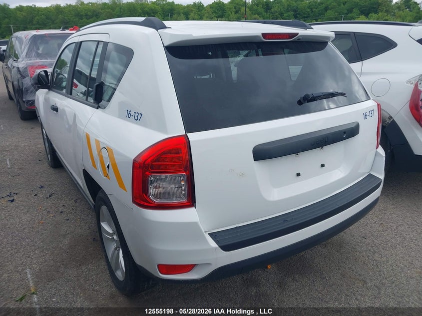 Vin: 1c4njdab7cd506674, lot: 2947827, jeep compass 20123