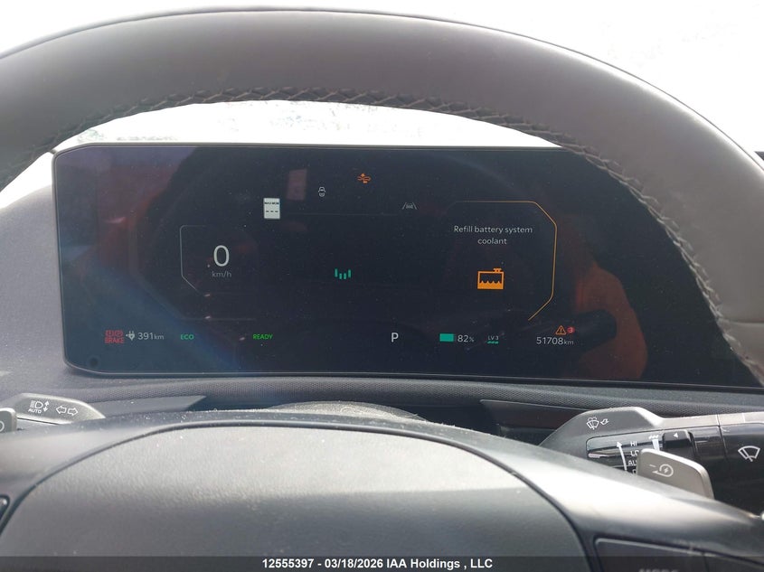 2025 Kia Ev6 Wind Rwd VIN: 5XYC34JA1SG001528 Lot: 12555397