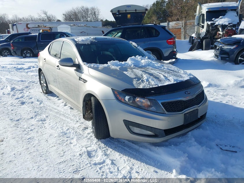 KNAGN4A71D5371211 2013 Kia Optima Ex auction photo 1