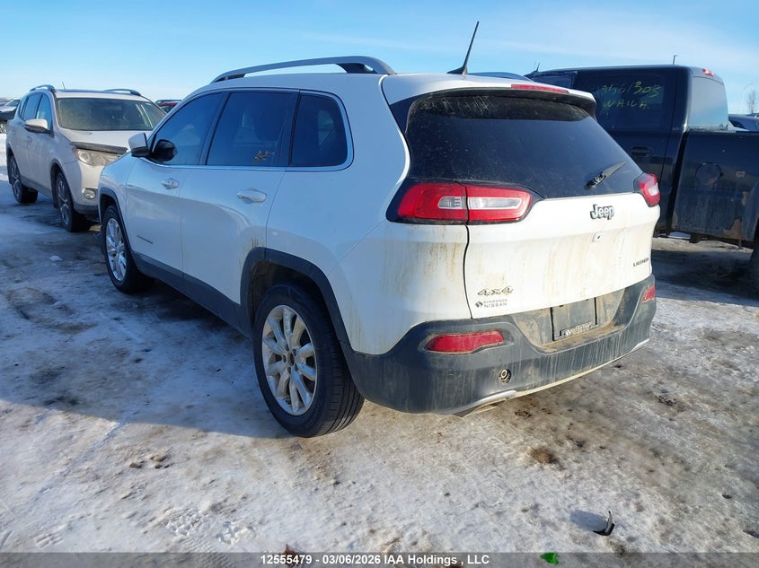 Vin: 1c4pjmds6hw653925, lot: 2948152, jeep cherokee limited 20173