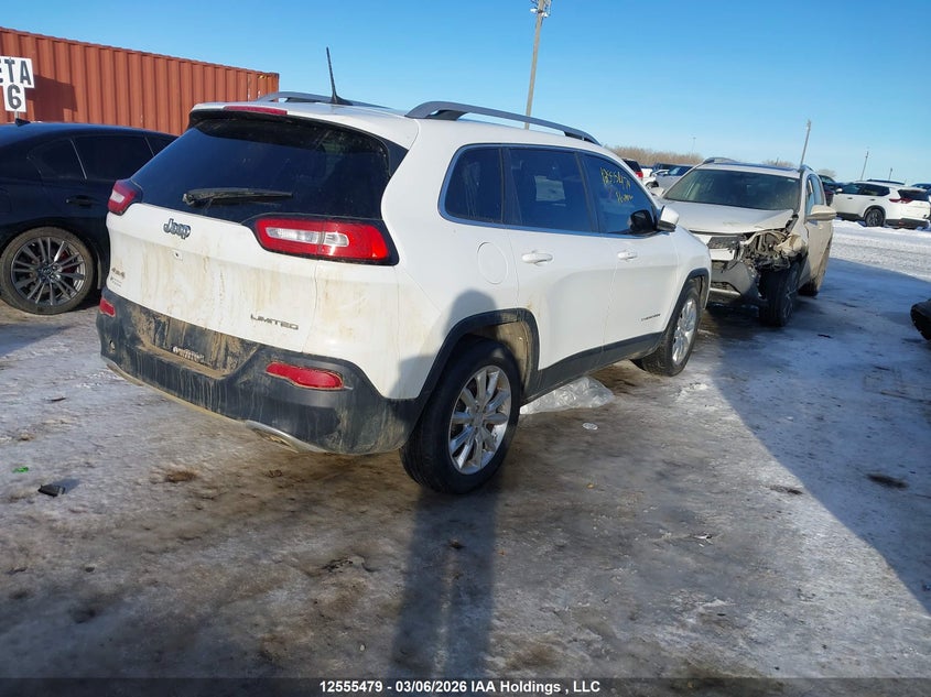 Vin: 1c4pjmds6hw653925, lot: 2948152, jeep cherokee limited 20174