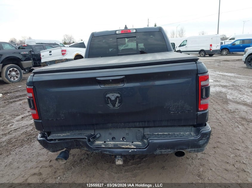1C6SRFTT8KN572289 2019 Ram 1500 5.7 Ram Sport blue