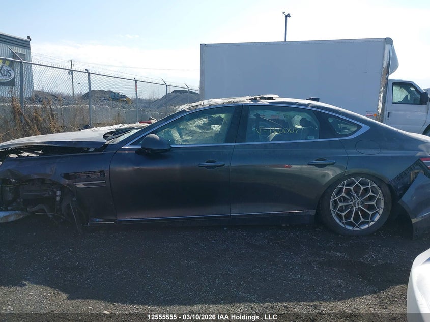 2023 Genesis G80 Advanced VIN: KMTGB4SC6PU180001 Lot: 12555555
