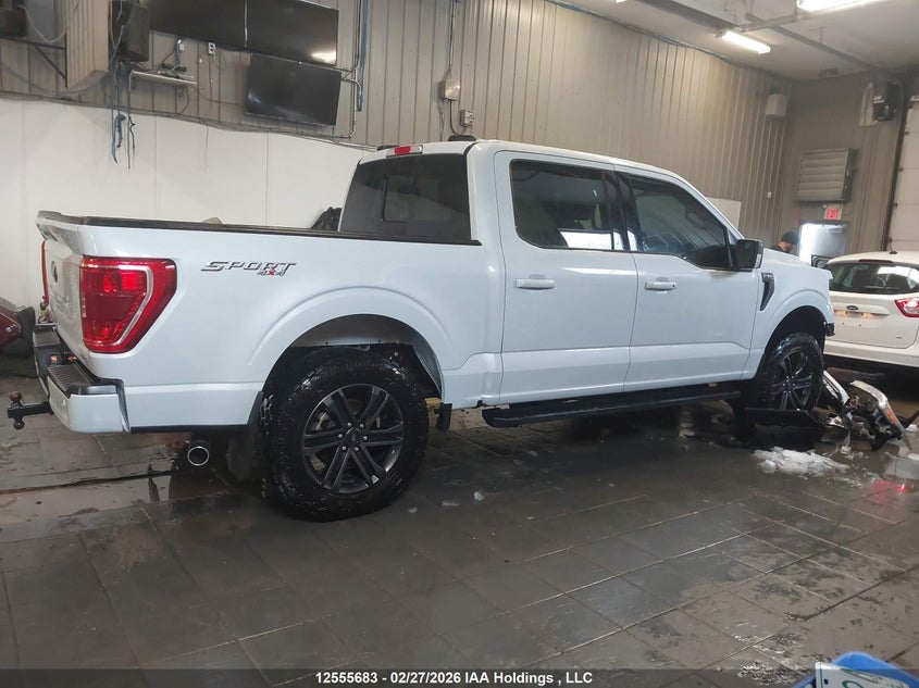 2022 Ford F150 Supercrew VIN: 1FTFW1E83NKE05861 Lot: 12555683
