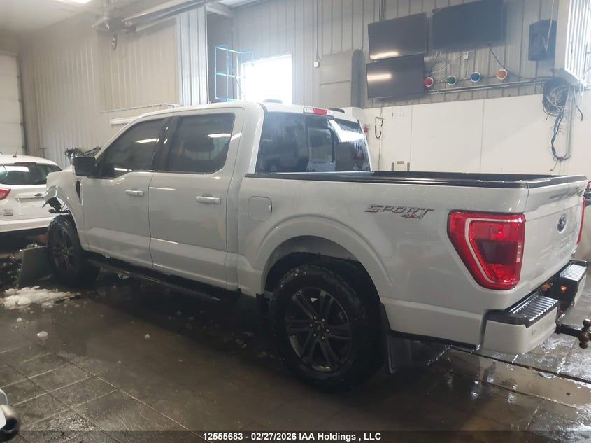 2022 Ford F150 Supercrew VIN: 1FTFW1E83NKE05861 Lot: 12555683