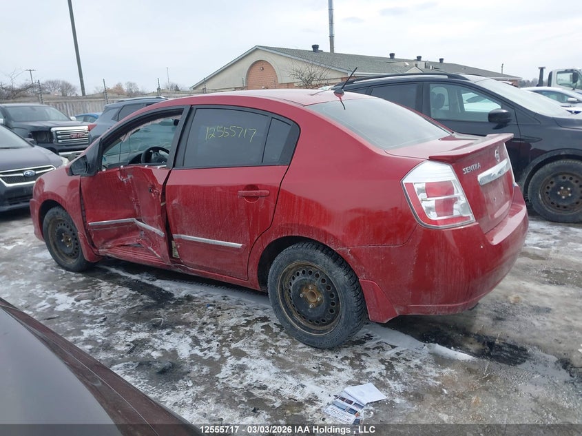 2011 Nissan Sentra 2.0/2.0S/Sr/2.0Sl VIN: 3N1AB6AP3BL697718 Lot: 12555717