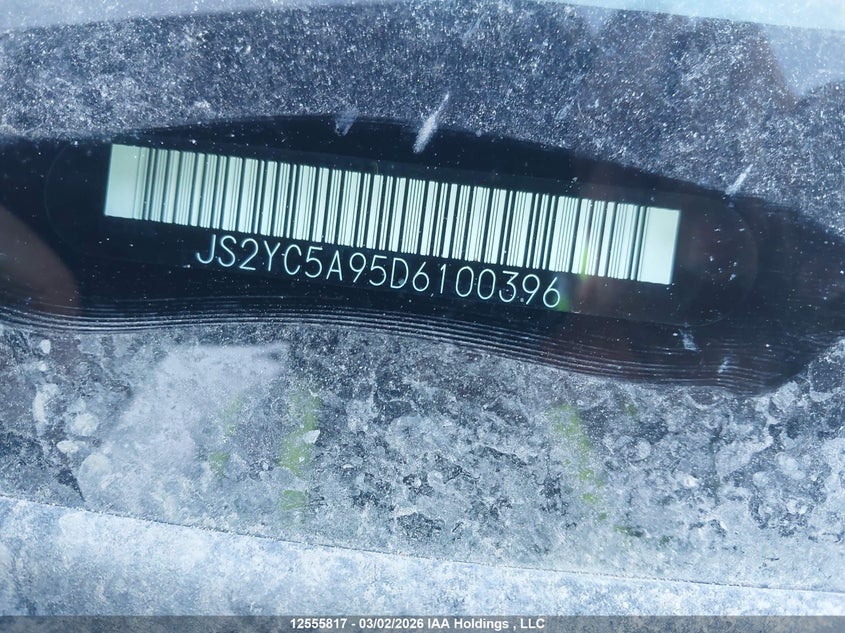 2013 Suzuki Sx4 Sport VIN: JS2YC5A95D6100396 Lot: 12555817