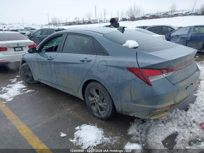 Vin: kmhlm4ag2mu100616, lot: 2948603, hyundai elantra preferred ivt with sun and tech package 20213
